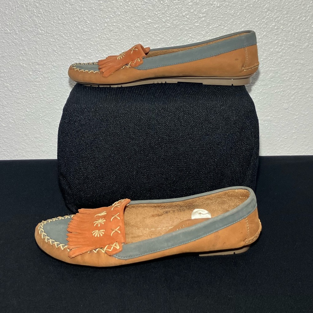 Sasson Flat Leather Loafers
